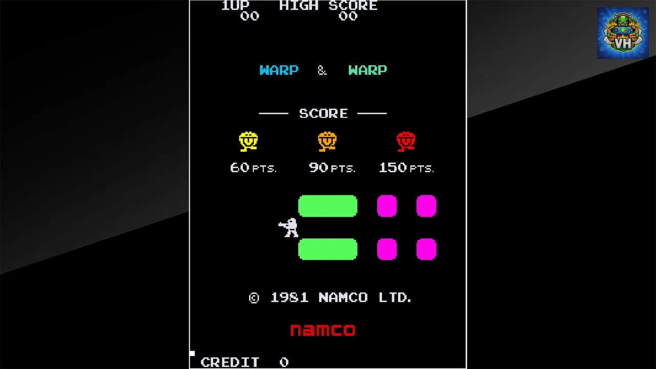Arcade Archives WARP & WARP Nintendo Switch - ảnh màn hình 5