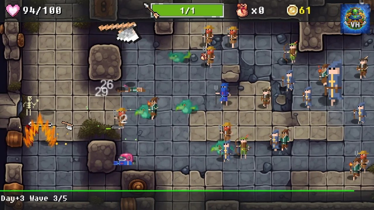 Dungeon Defence Simulator 2024 Nintendo Switch - ảnh màn hình 4