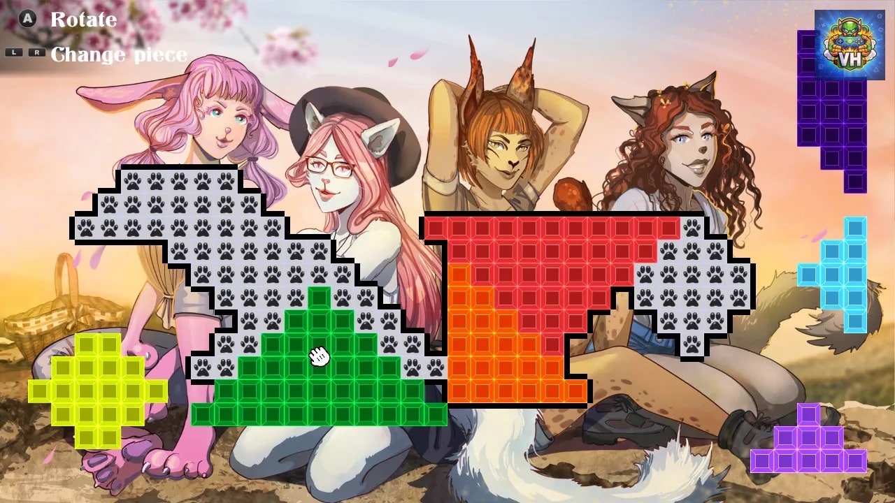 Furry Hentai Tangram Nintendo Switch - ảnh màn hình 6