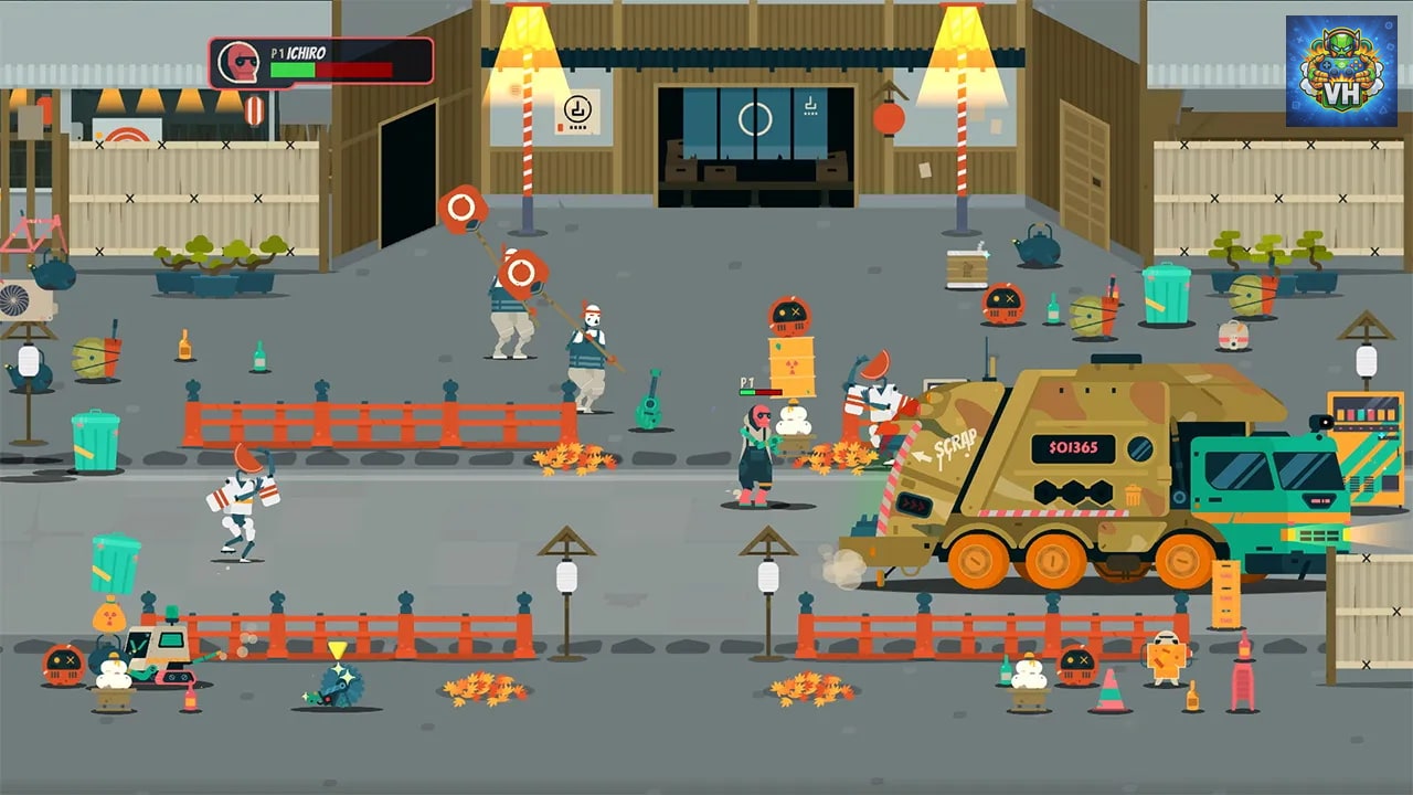 PixelJunk Scrappers Deluxe Nintendo Switch - ảnh màn hình 3