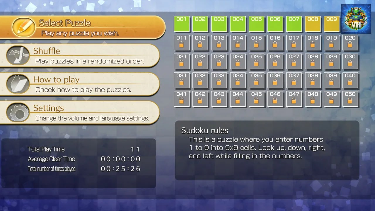 Puzzle by Nikoli S Sudoku Nintendo Switch - ảnh màn hình 8