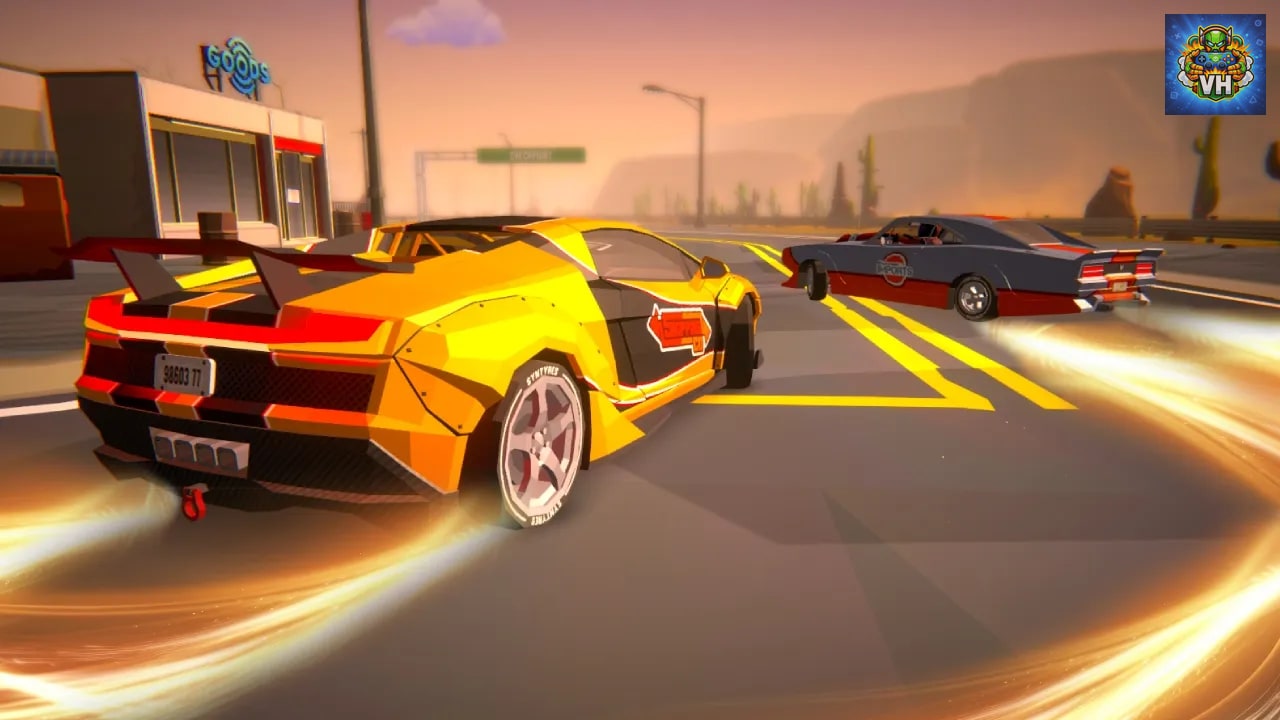 Polyturbo Drift Racing Simulator Nintendo Switch - ảnh màn hình 4