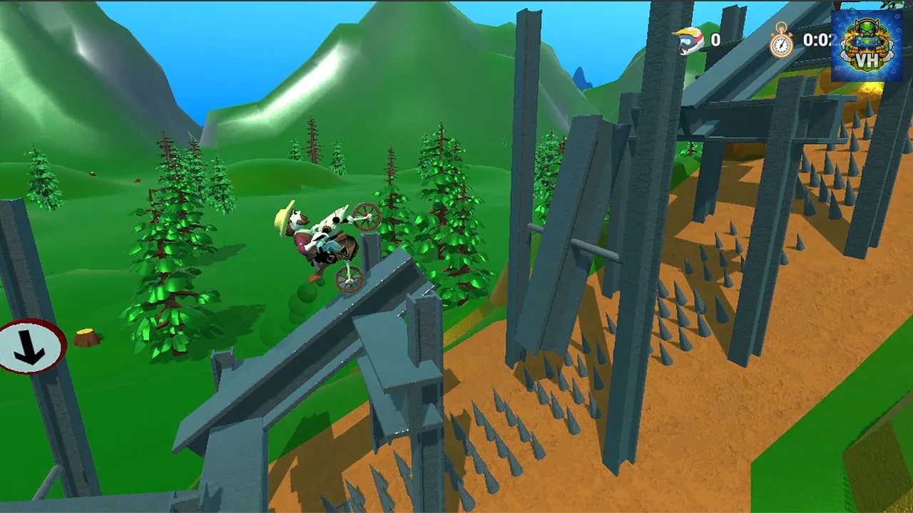 Gnarbike Trials 2 Nintendo Switch - ảnh màn hình 2