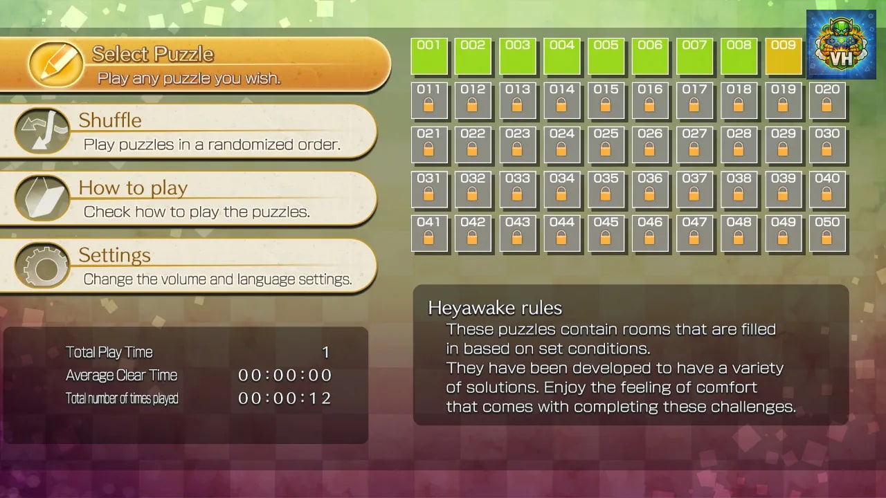 Puzzle by Nikoli S Heyawake Nintendo Switch - ảnh màn hình 4