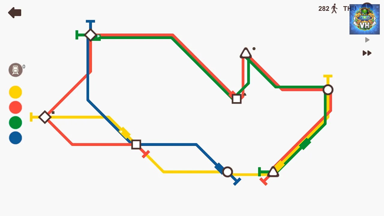 Mini Subway: Logic on the Metro Line Nintendo Switch - ảnh màn hình 3