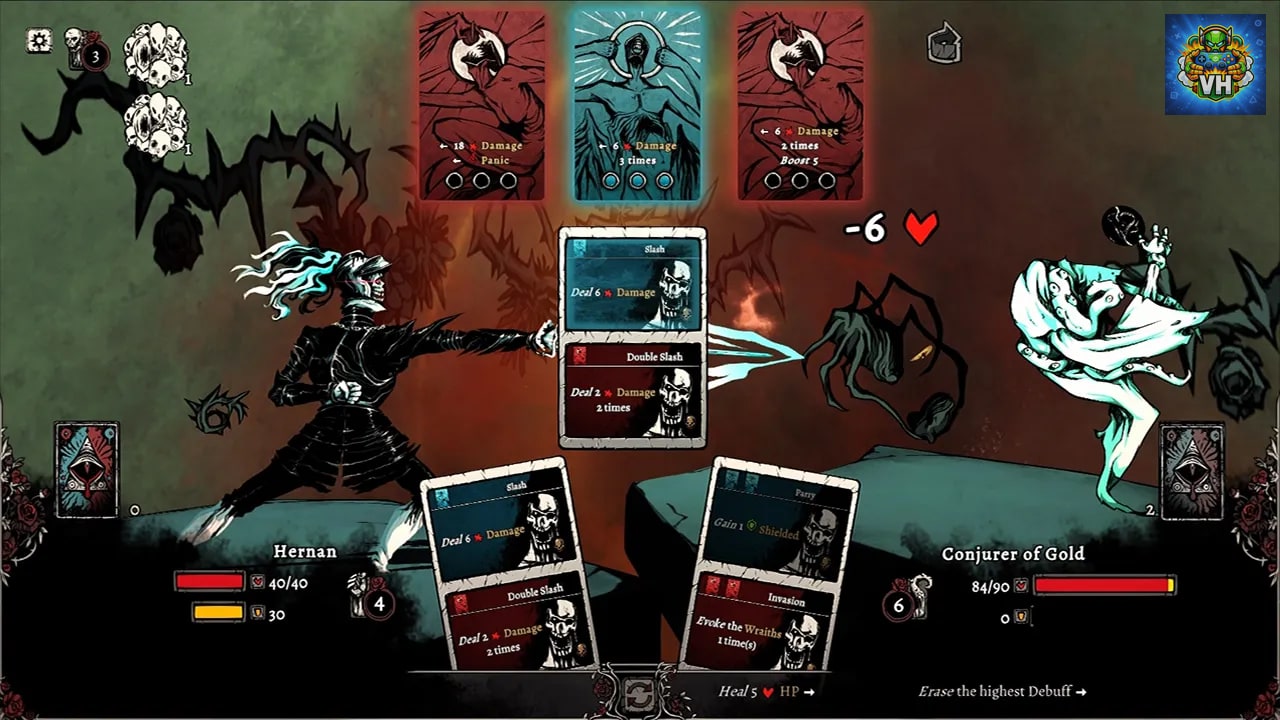 Nadir: A Grimdark Deck Builder Nintendo Switch - ảnh màn hình 4