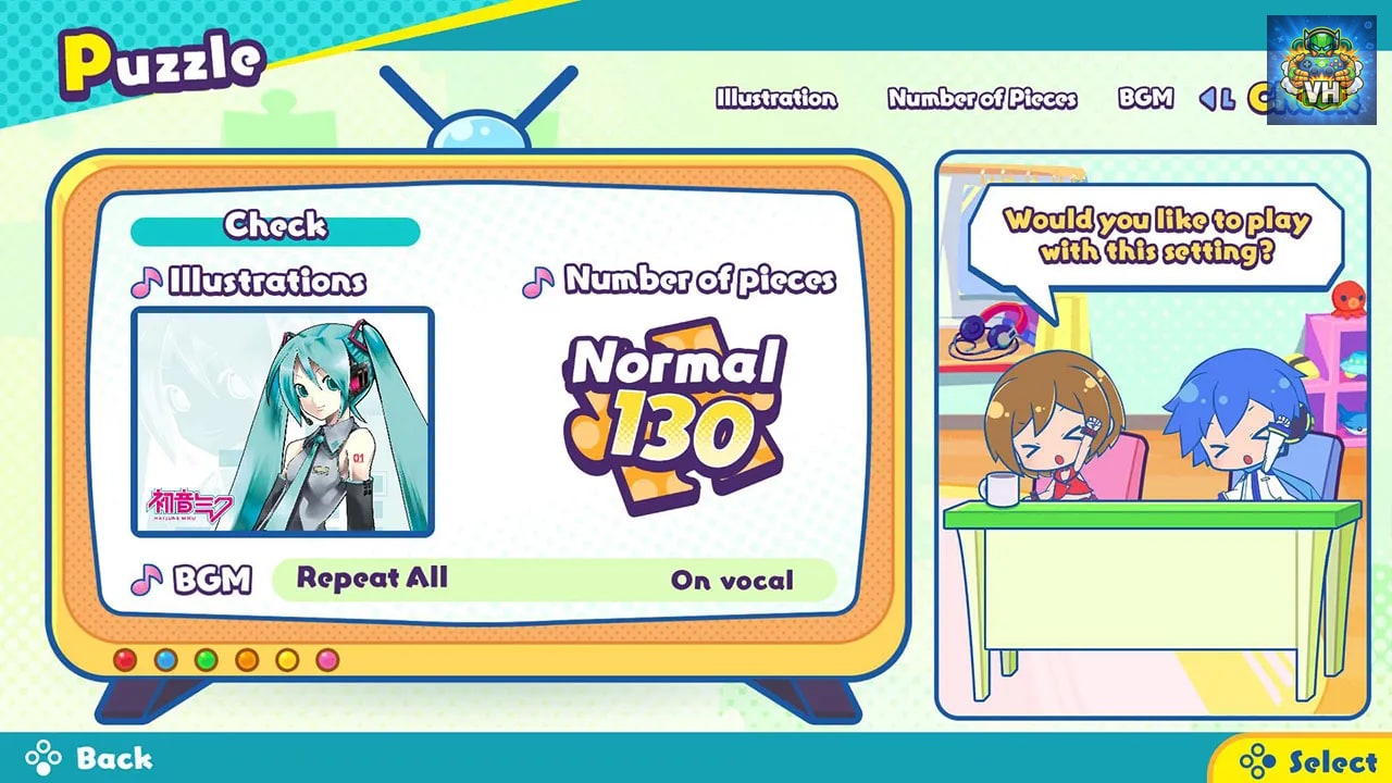 Hatsune Miku Jigsaw Puzzle Nintendo Switch - ảnh màn hình 5