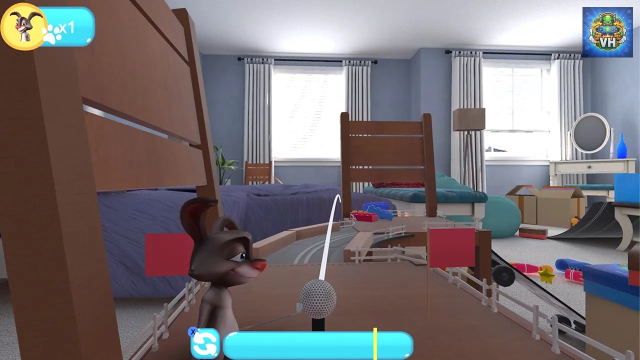 Happy Animals Mini Golf Nintendo Switch - ảnh màn hình 6