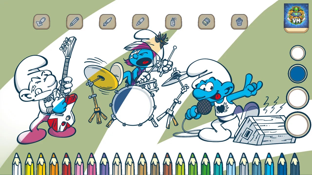 The Smurfs: Colorful Stories Nintendo Switch - ảnh màn hình 4
