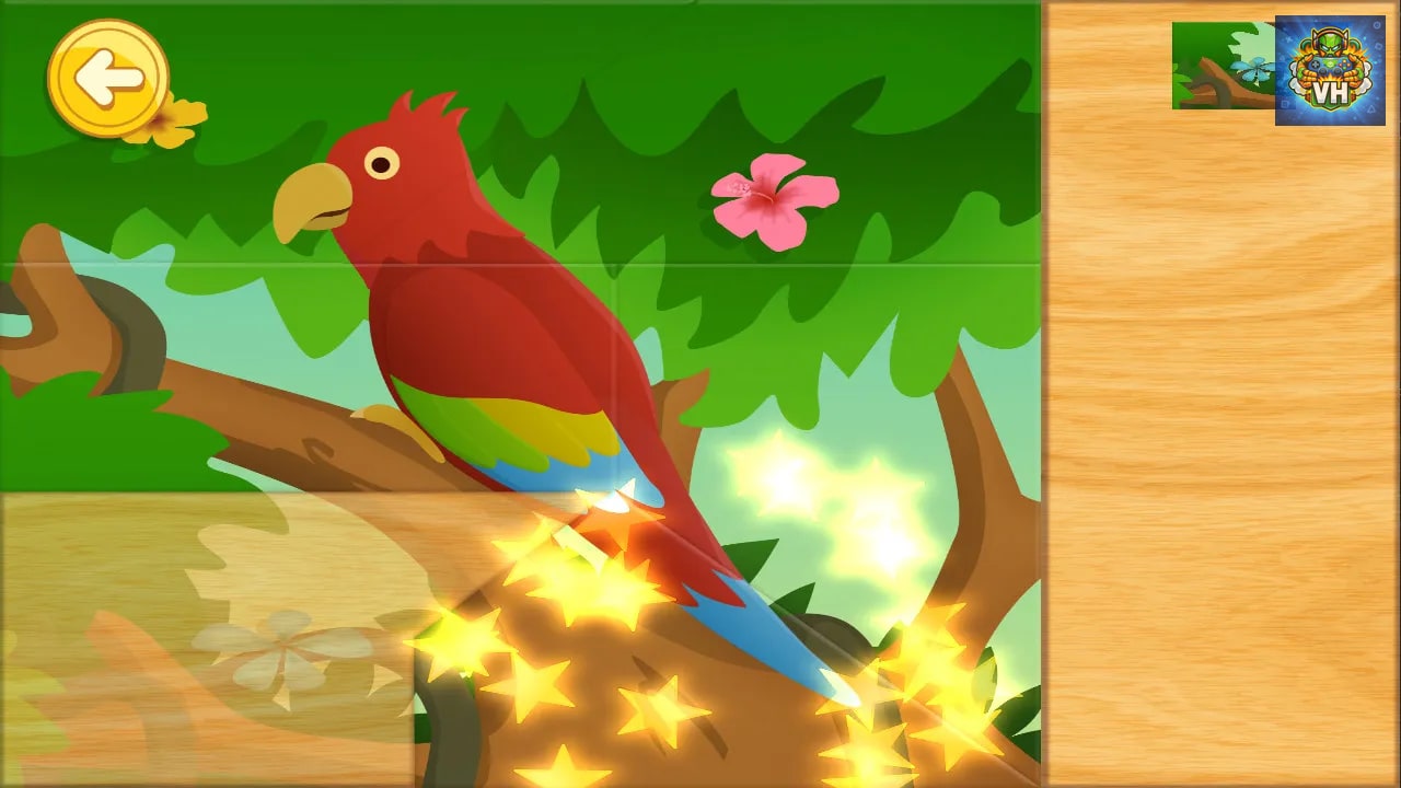 Animal Fun Puzzle - Preschool and kindergarten learning and fun game for toddlers and kids Nintendo Switch - ảnh màn hình 3