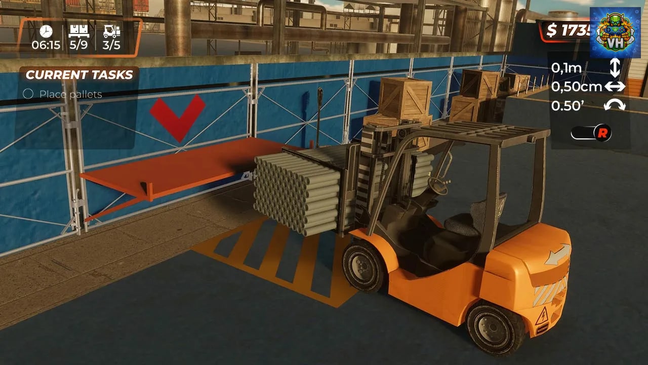 Forklift Simulator 2024 Nintendo Switch - ảnh màn hình 3