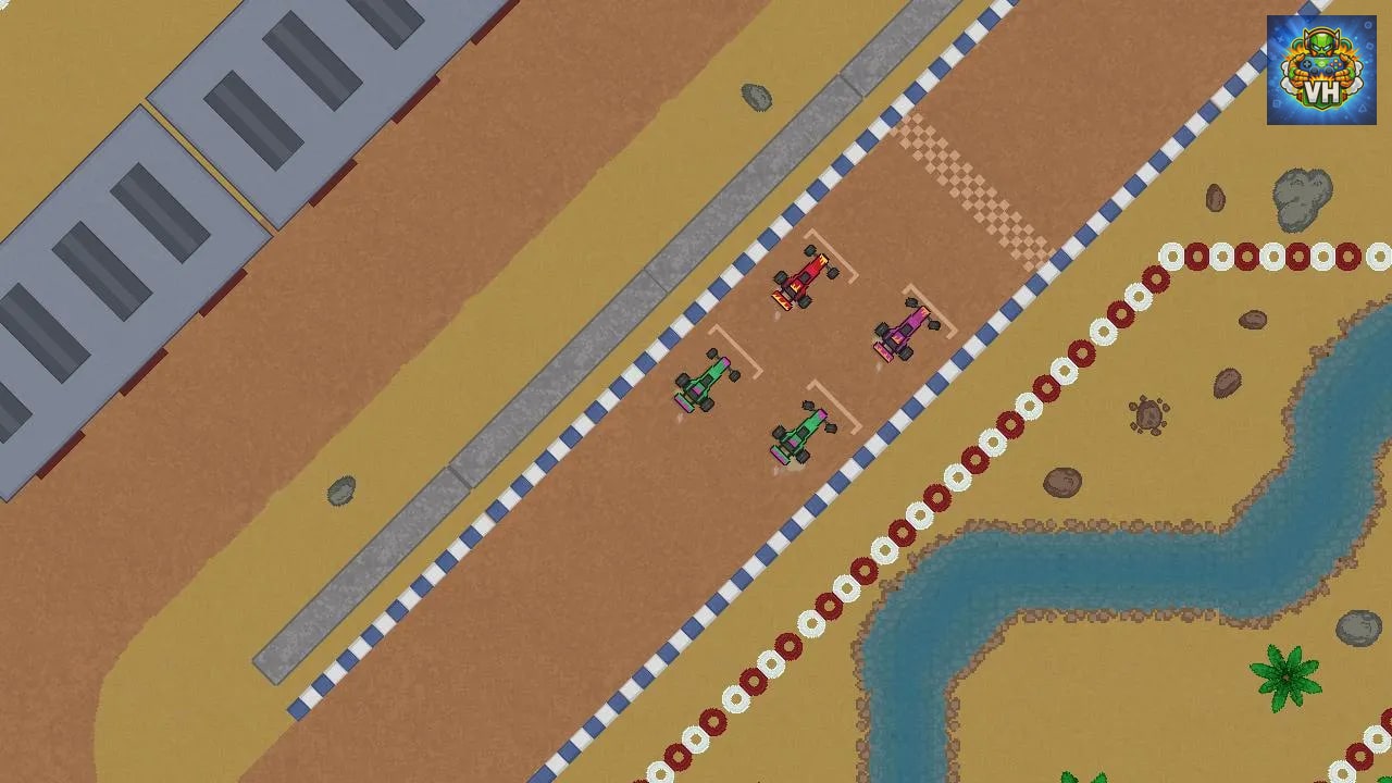 Flatout Pixel Racing Nintendo Switch - ảnh màn hình 1