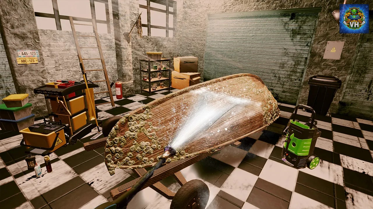 Wash Simulator - Clean Garage, House, Cars Business Tycoons Nintendo Switch - ảnh màn hình 6