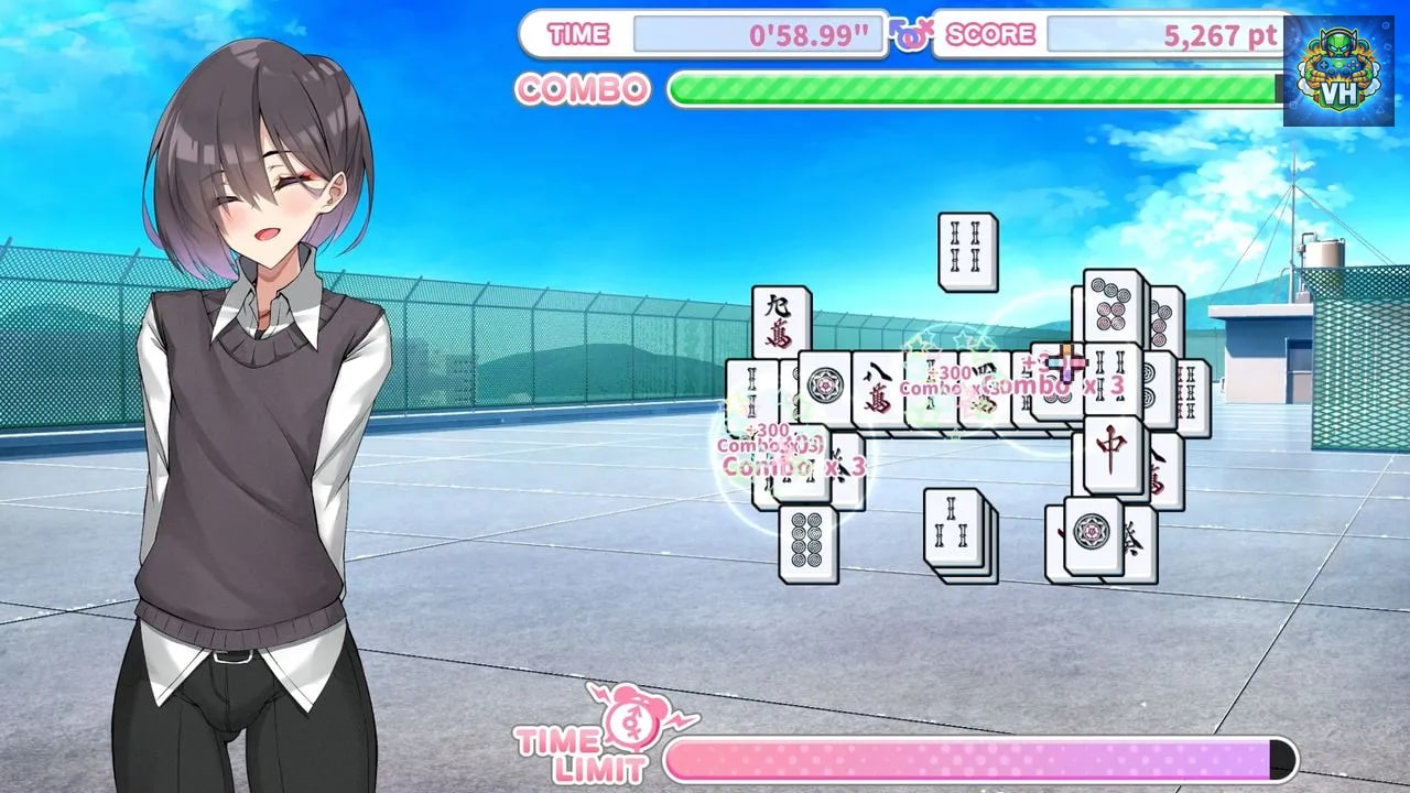 Otoko Cross: Pretty Boys Mahjong Solitaire Nintendo Switch - ảnh màn hình 6