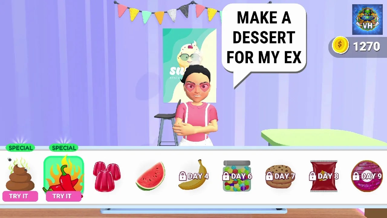 Dessert DIY Nintendo Switch - ảnh màn hình 1