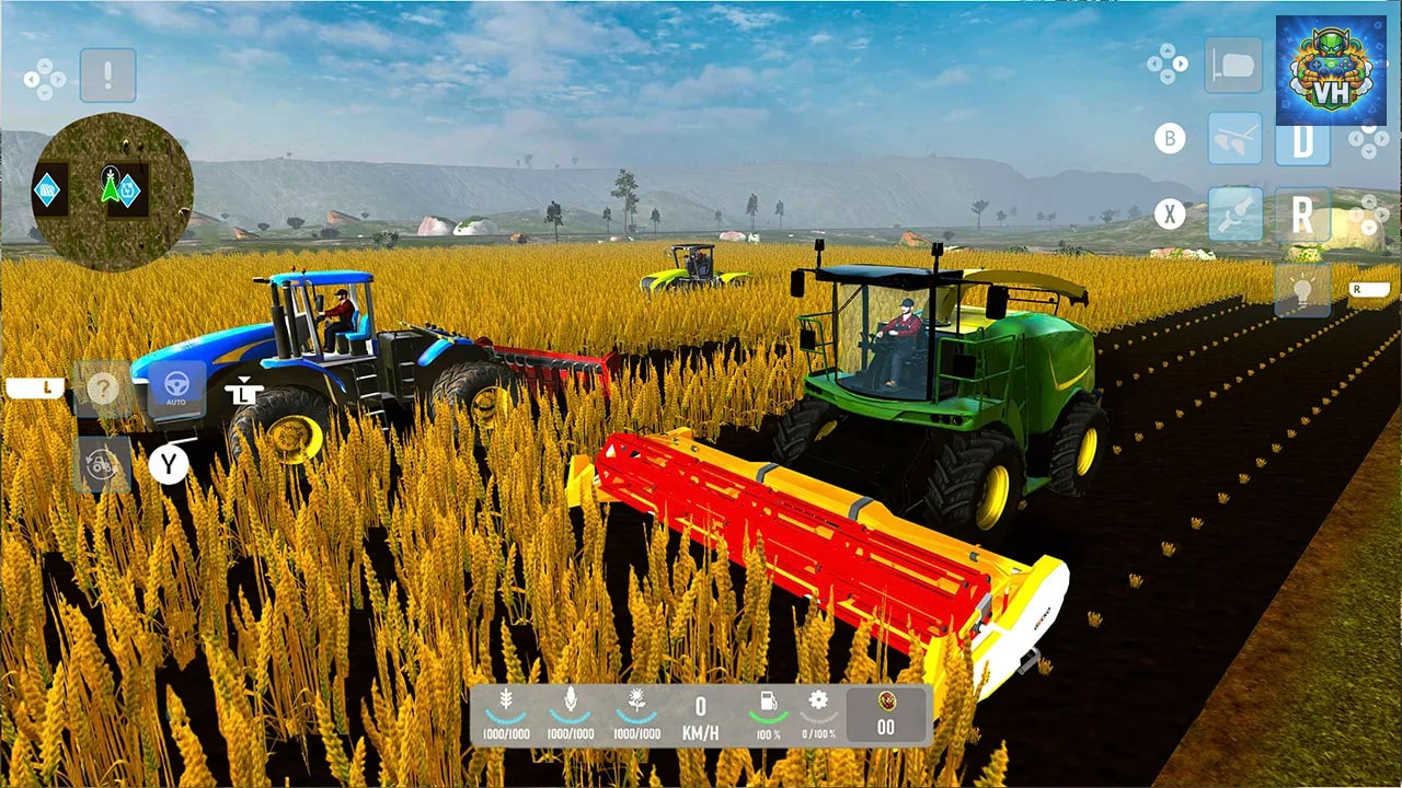 Farming Tractor Simulator 2023 : Drive Combine & Trucks Nintendo Switch - ảnh màn hình 2