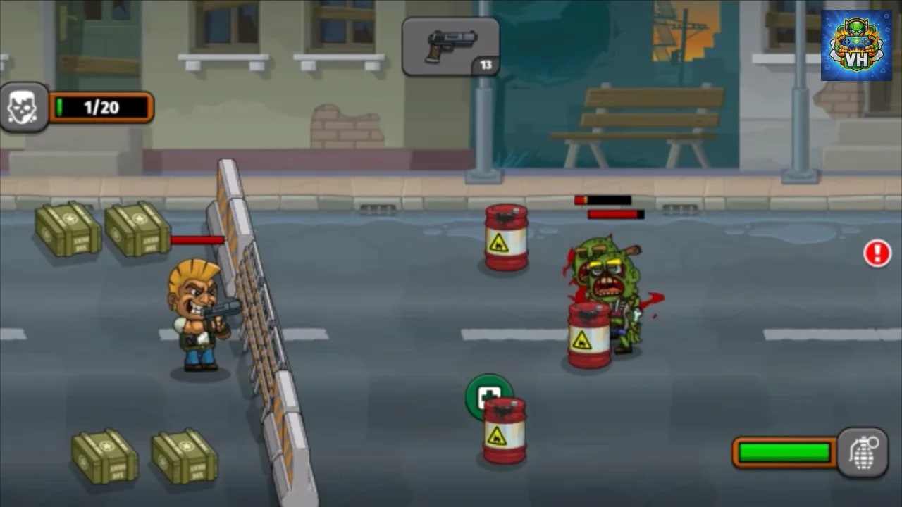 Zombie Town Nintendo Switch - ảnh màn hình 1