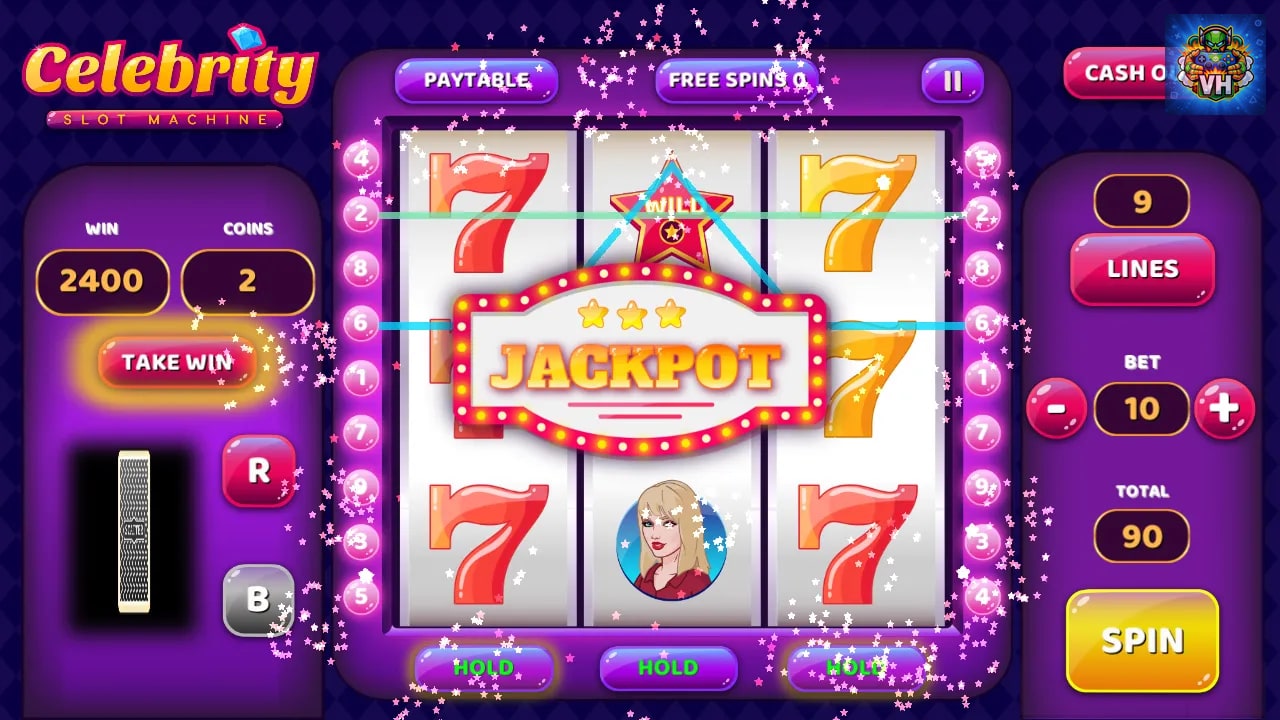 Celebrity Slot Machine Nintendo Switch - ảnh màn hình 3