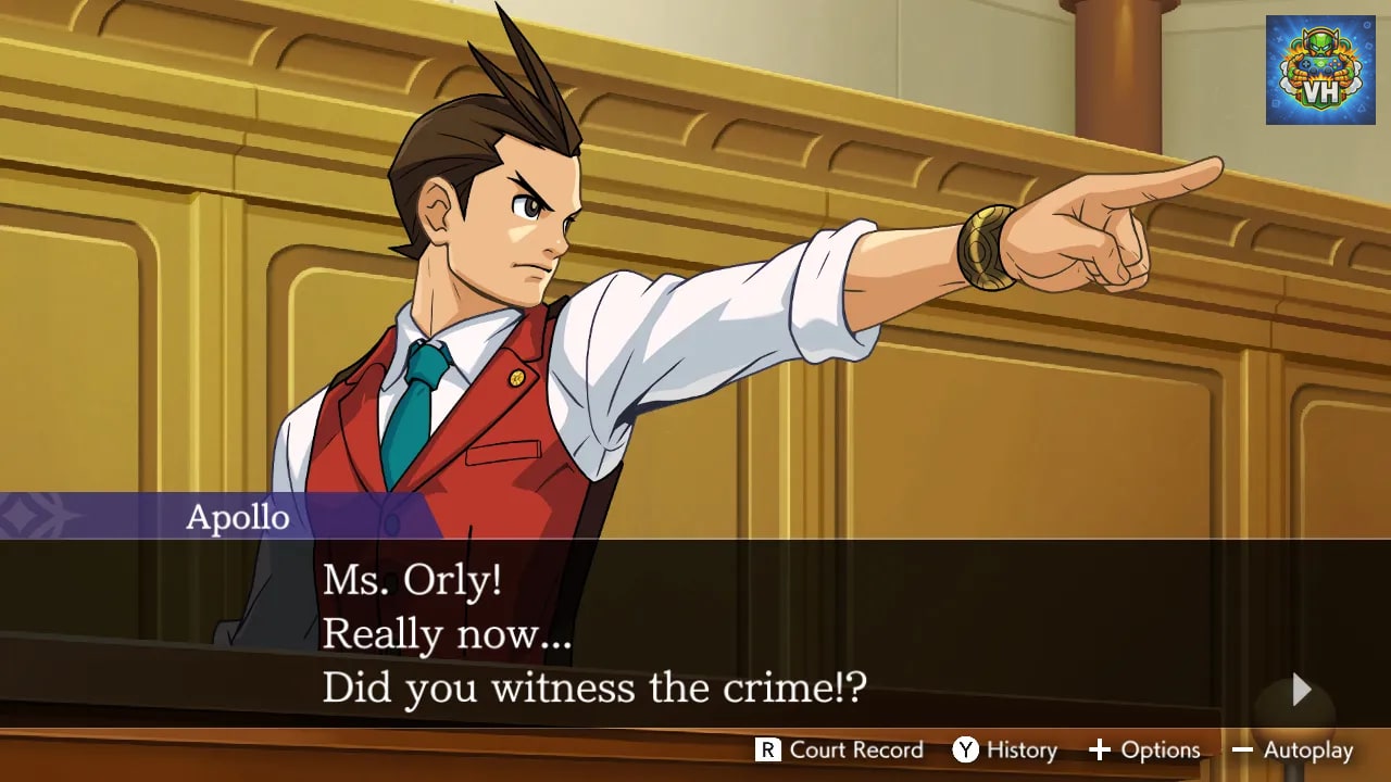 Apollo Justice: Ace Attorney Trilogy Nintendo Switch - ảnh màn hình 1