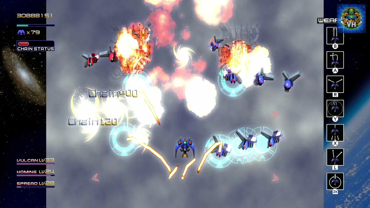 Radiant Silvergun Nintendo Switch - ảnh màn hình 9