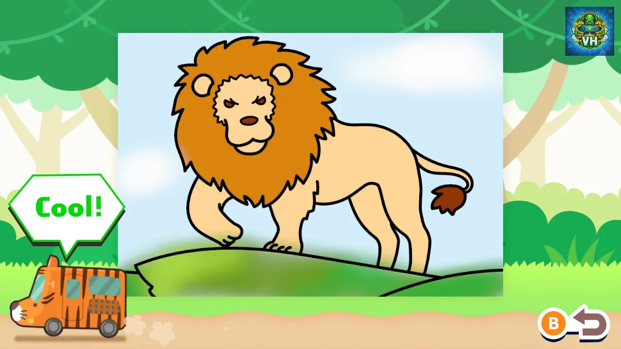 Coloring book series Zoo Nintendo Switch - ảnh màn hình 3