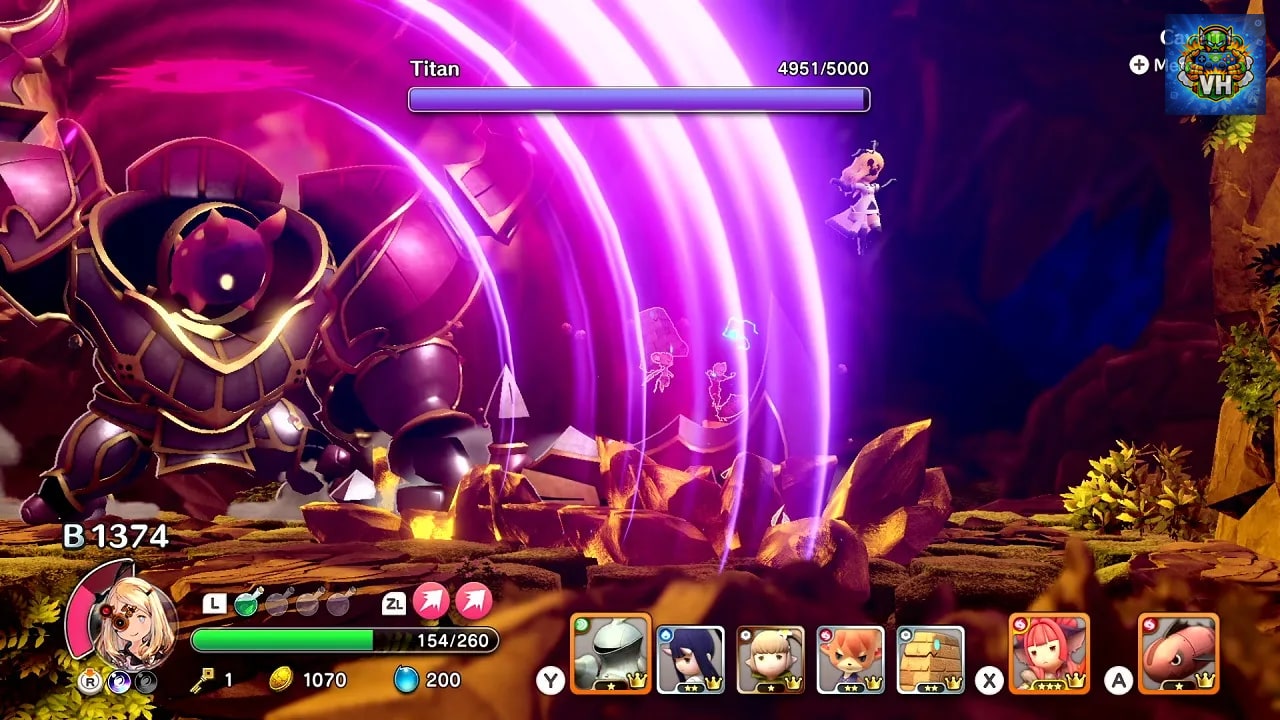 Little Noah: Scion of Paradise Nintendo Switch - ảnh màn hình 1