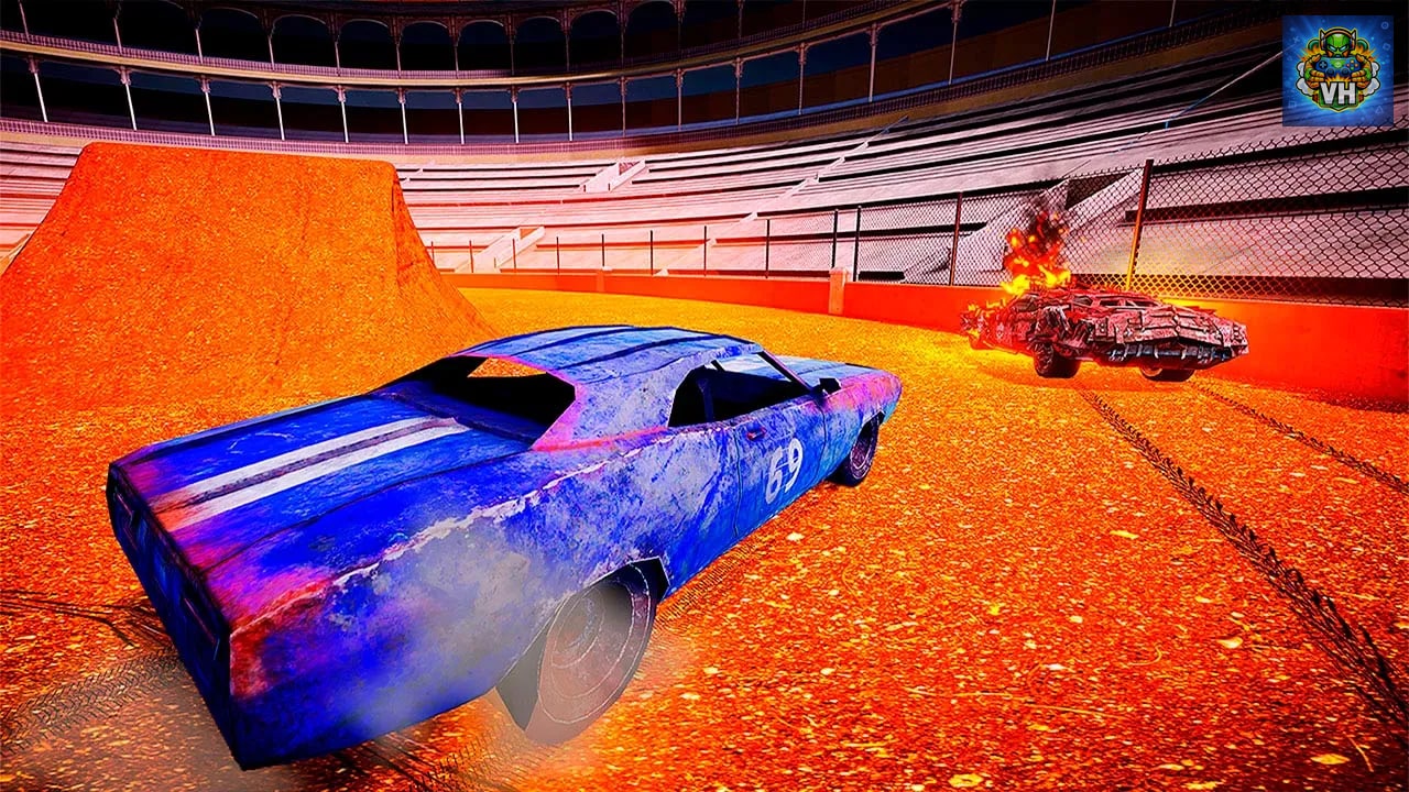 Heavy Car Battle - Demolition Derby Nintendo Switch - ảnh màn hình 3