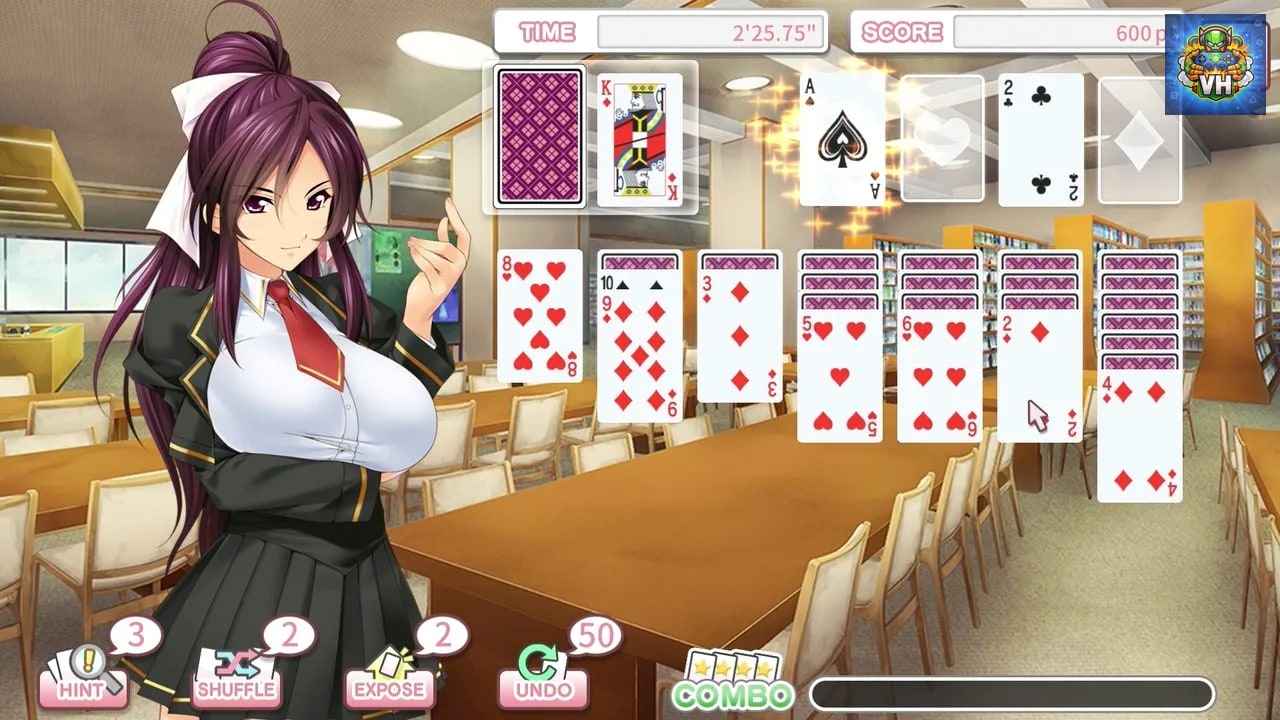 Pretty Girls Klondike Solitaire PLUS Nintendo Switch - ảnh màn hình 6