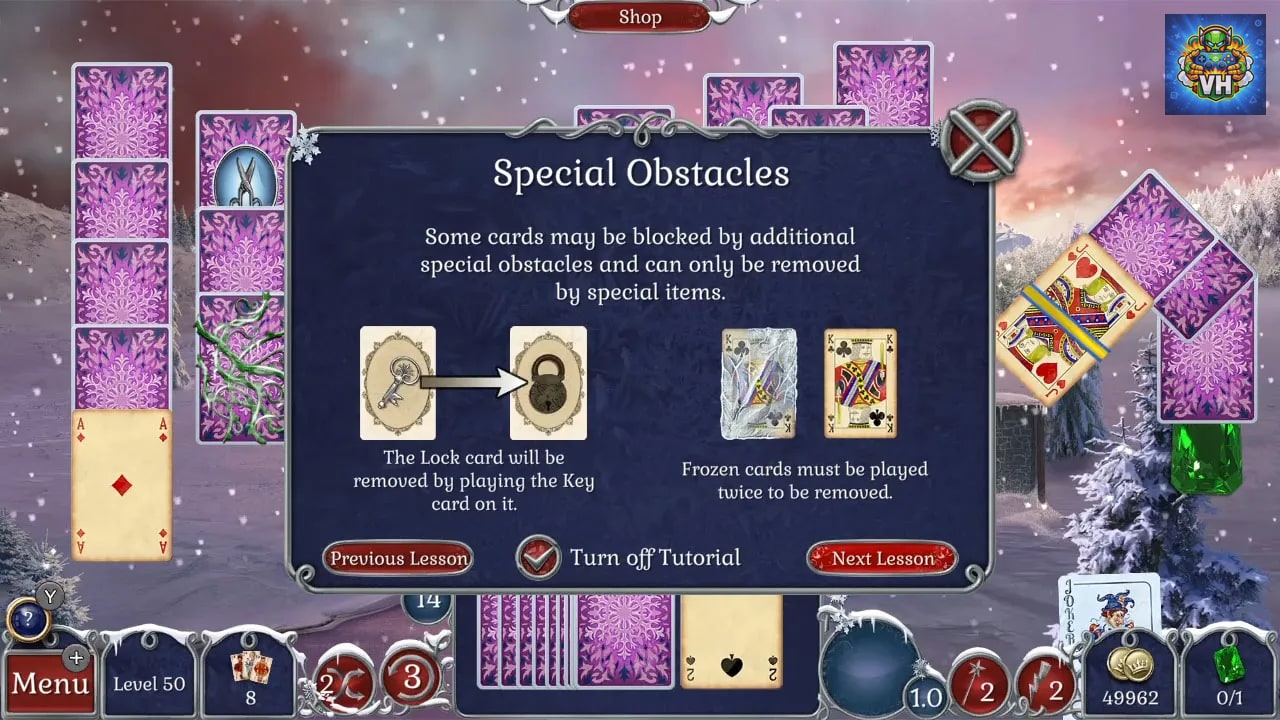 Jewel Match Solitaire: Winterscapes Nintendo Switch - ảnh màn hình 6