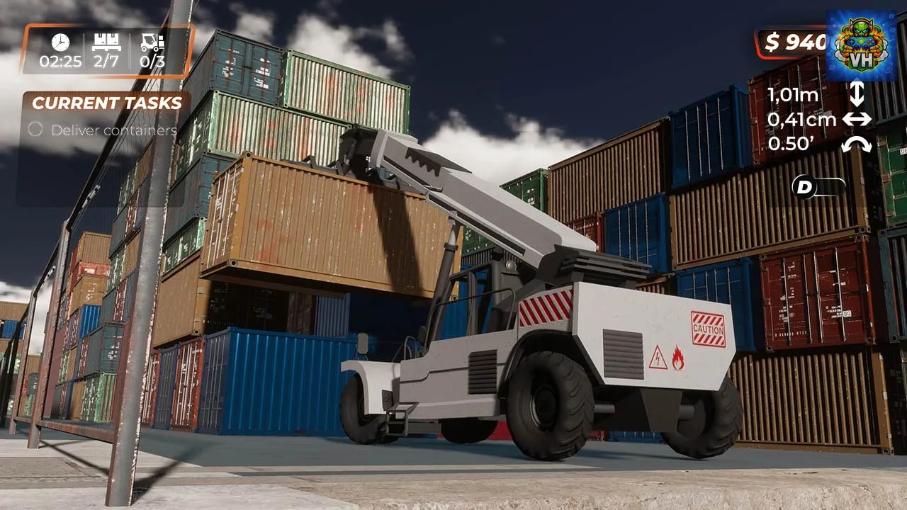 Forklift Simulator 2024 Nintendo Switch - ảnh màn hình 4