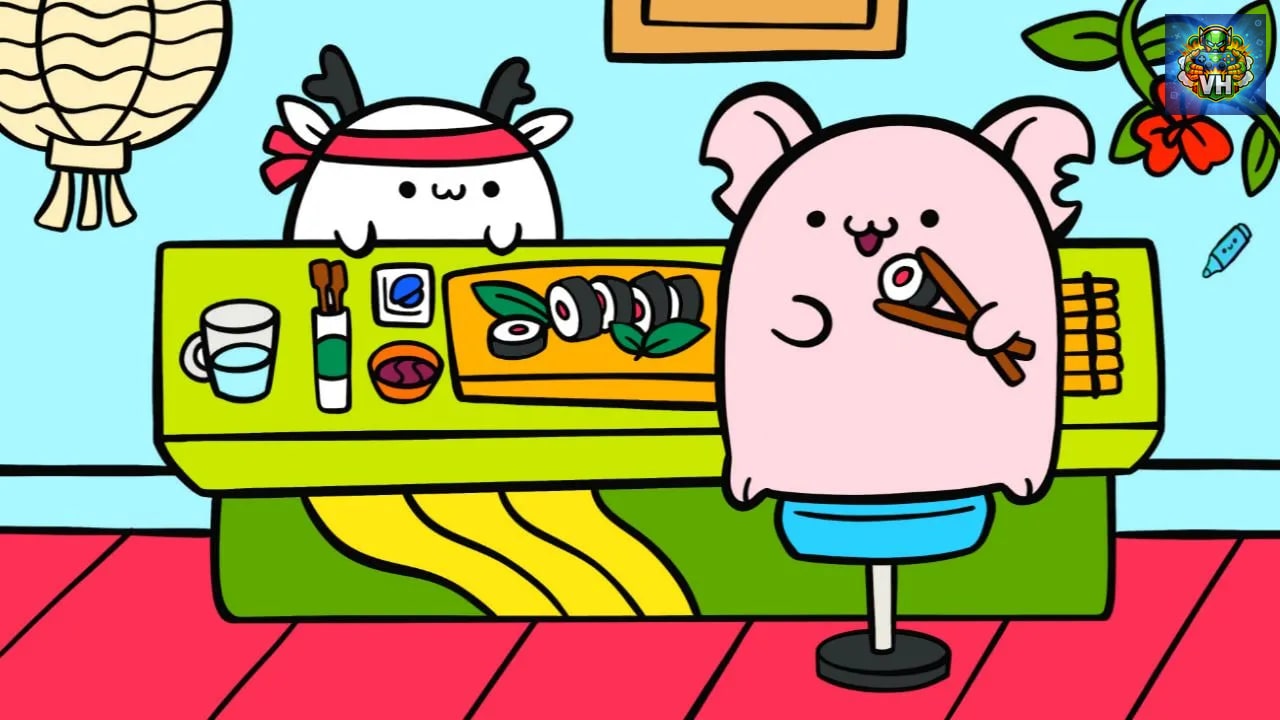 DRAW AND COLOR: KAWAII Nintendo Switch - ảnh màn hình 2