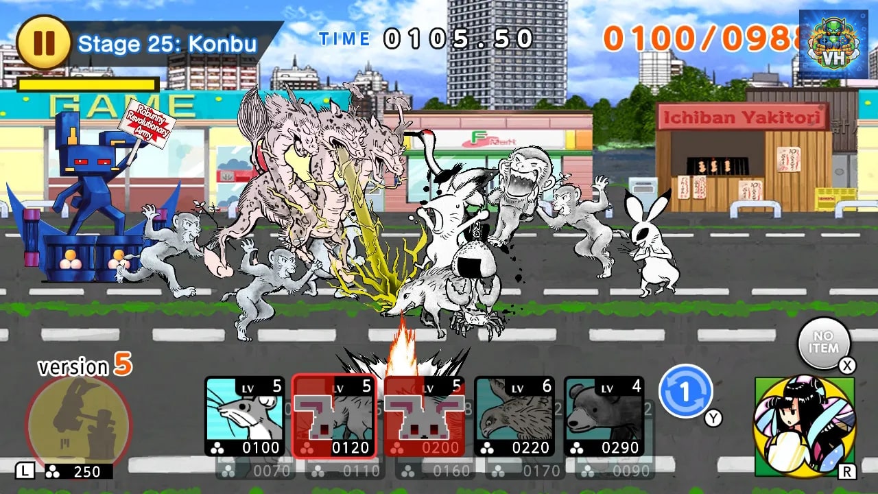 Choju Giga Wars Nintendo Switch - ảnh màn hình 2