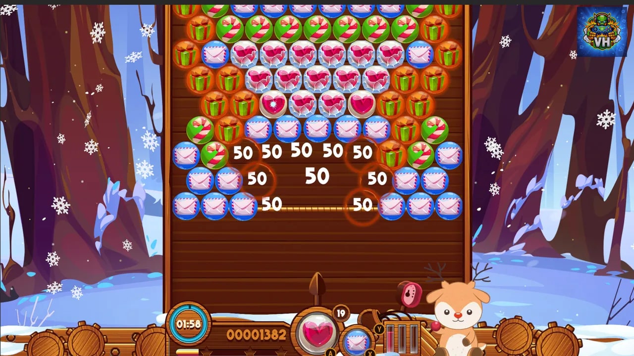 Christmas Bubble Puzzle Nintendo Switch - ảnh màn hình 5