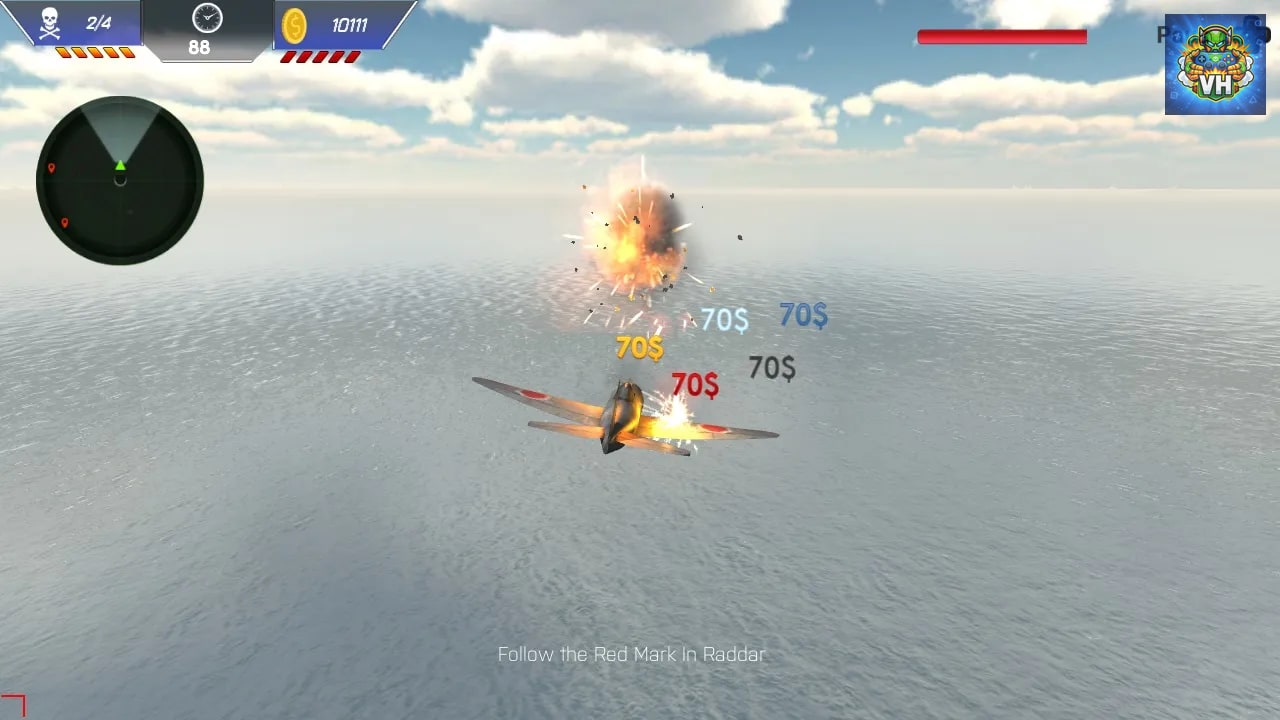 Air Jet Fighter Combat - Europe Fly Plane Attack Nintendo Switch - ảnh màn hình 5