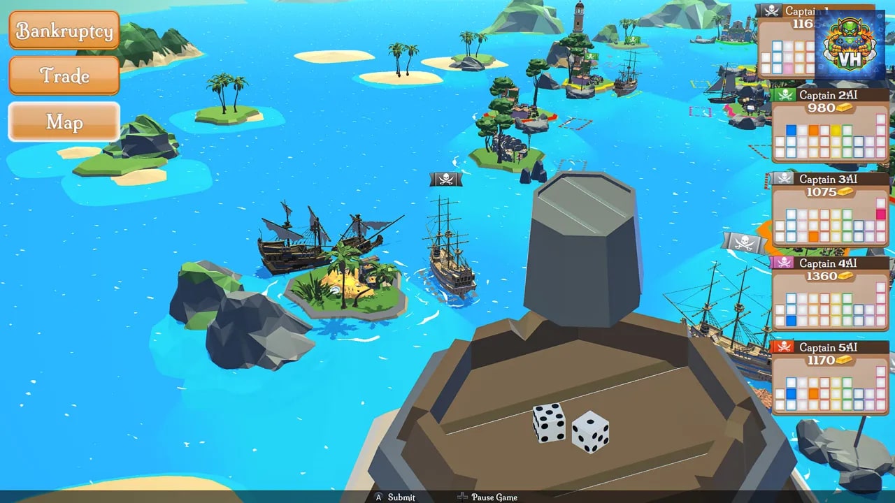 Piratepoly Gold: Caribbean Treasure Nintendo Switch - ảnh màn hình 2