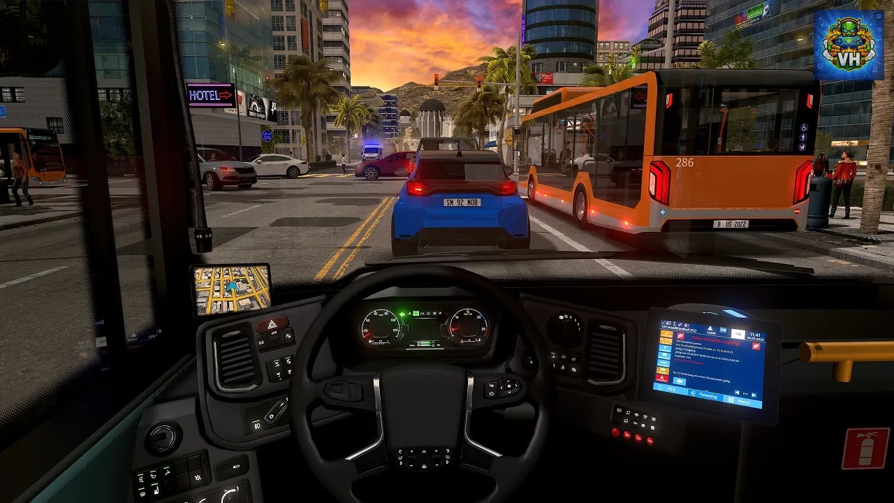 Bus Driving Simulator 22 Nintendo Switch - ảnh màn hình 2