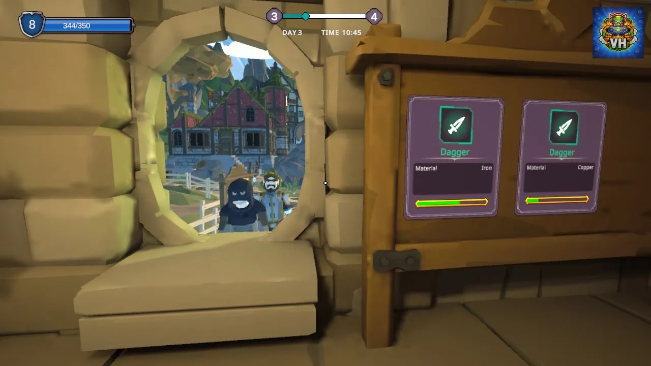 Fantasy Blacksmith Shop Simulator Nintendo Switch - ảnh màn hình 3