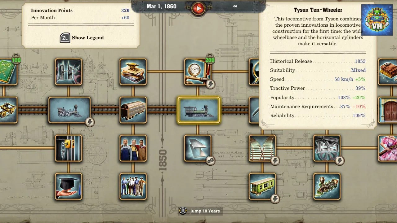 Railway Empire 2 - Nintendo Switch™ Edition Nintendo Switch - ảnh màn hình 9