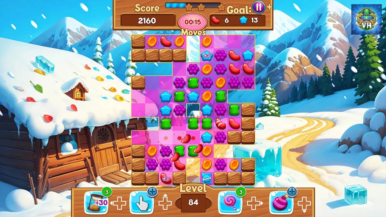 Jelly Fruits Adventure: Magic Match 3 Puzzle Nintendo Switch - ảnh màn hình 1