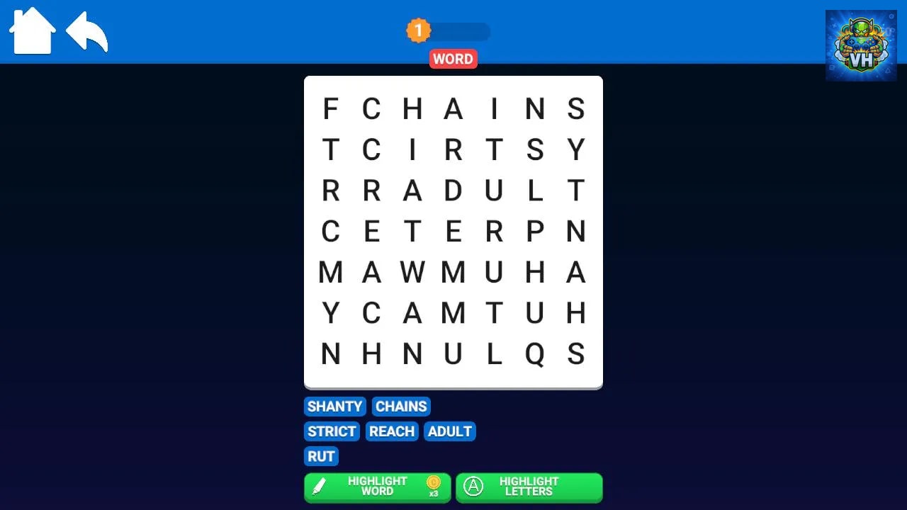 Words Puzzles 3 in 1 Nintendo Switch - ảnh màn hình 1