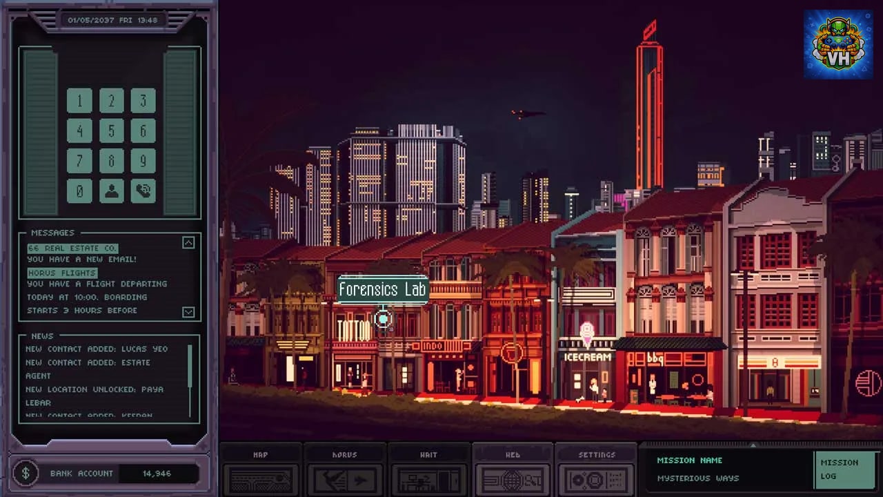 Chinatown Detective Agency Nintendo Switch - ảnh màn hình 1