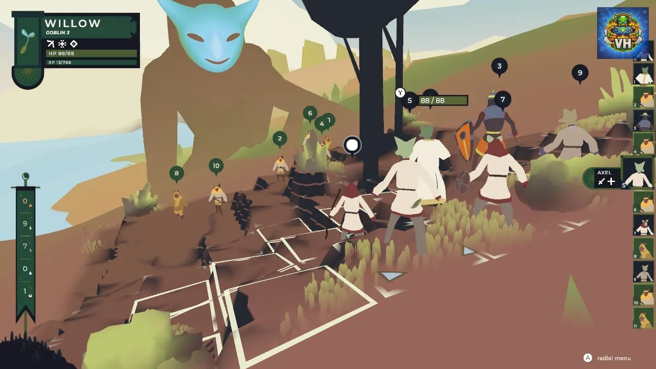 Tenderfoot Tactics Nintendo Switch - ảnh màn hình 1