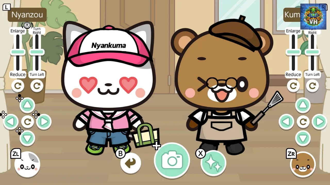 Let's Get Changed!～Nyanzou&Kumakichi: Escape Game～ Nintendo Switch - ảnh màn hình 7