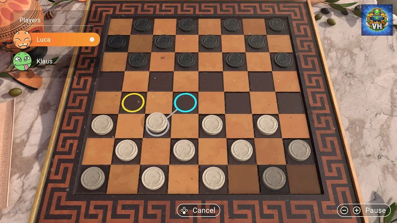 3in1 Game Collection: Backgammon + Checkers + Mills Nintendo Switch - ảnh màn hình 4
