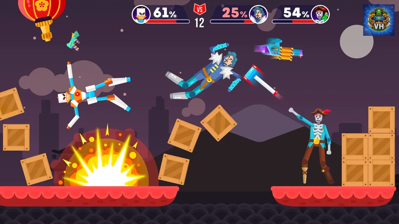 Ragdoll Rage: Heroes Arena Nintendo Switch - ảnh màn hình 4