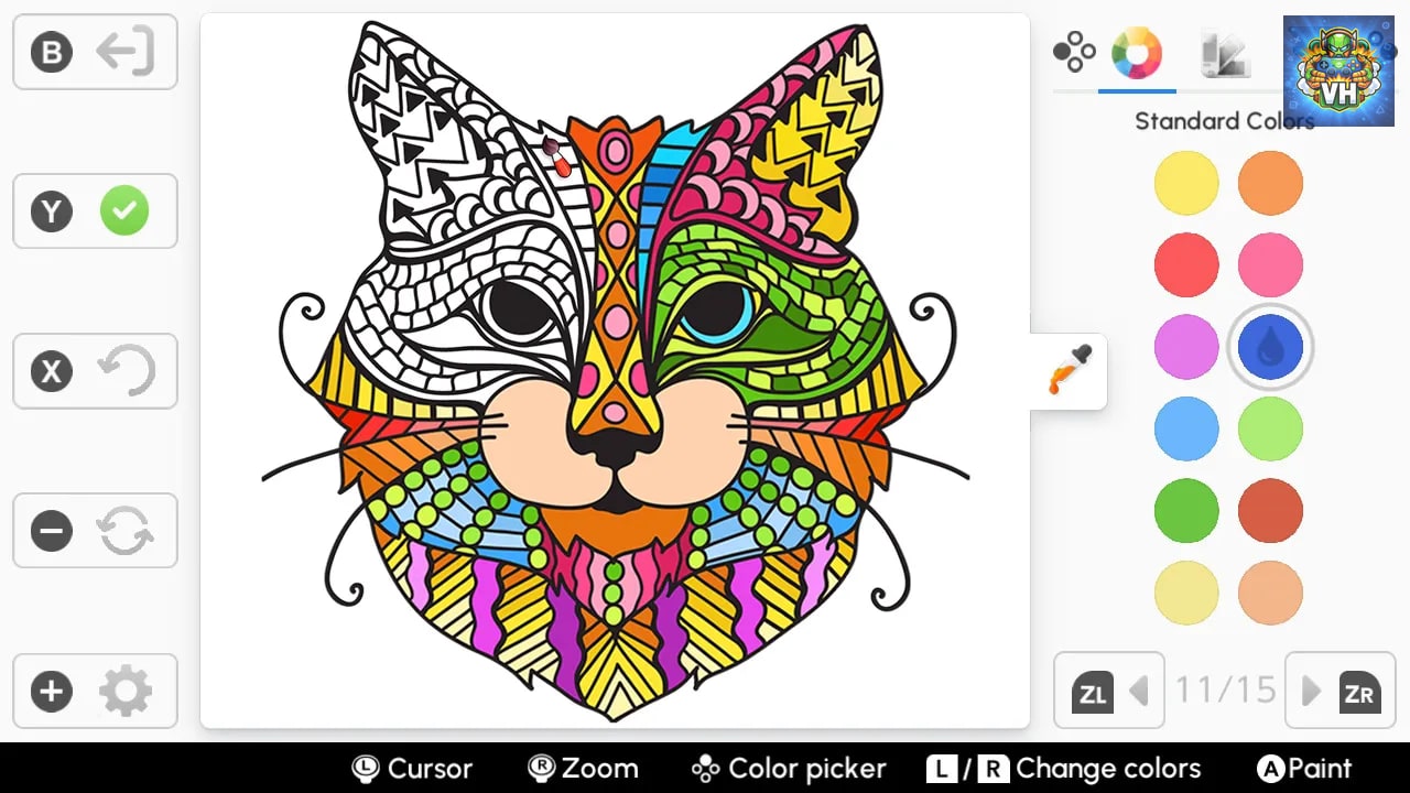 Coloring Book for Adults Nintendo Switch - ảnh màn hình 1