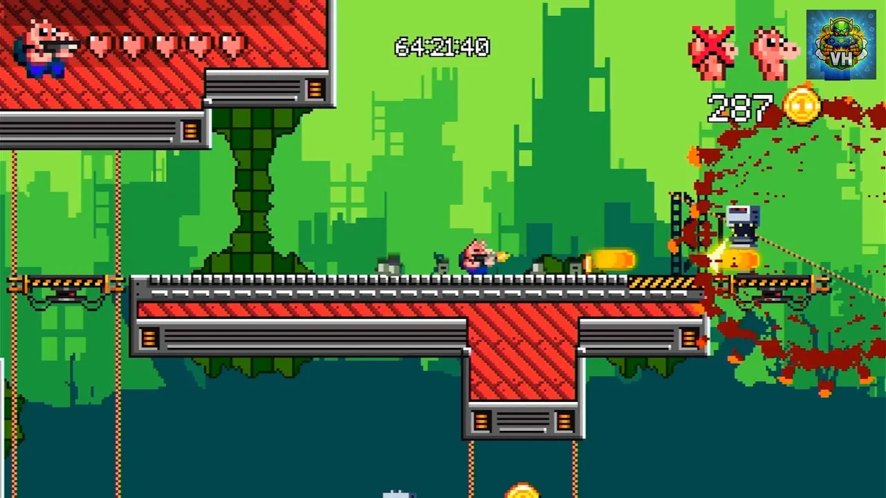 Ammo Pigs: Armed and Delicious Nintendo Switch - ảnh màn hình 3