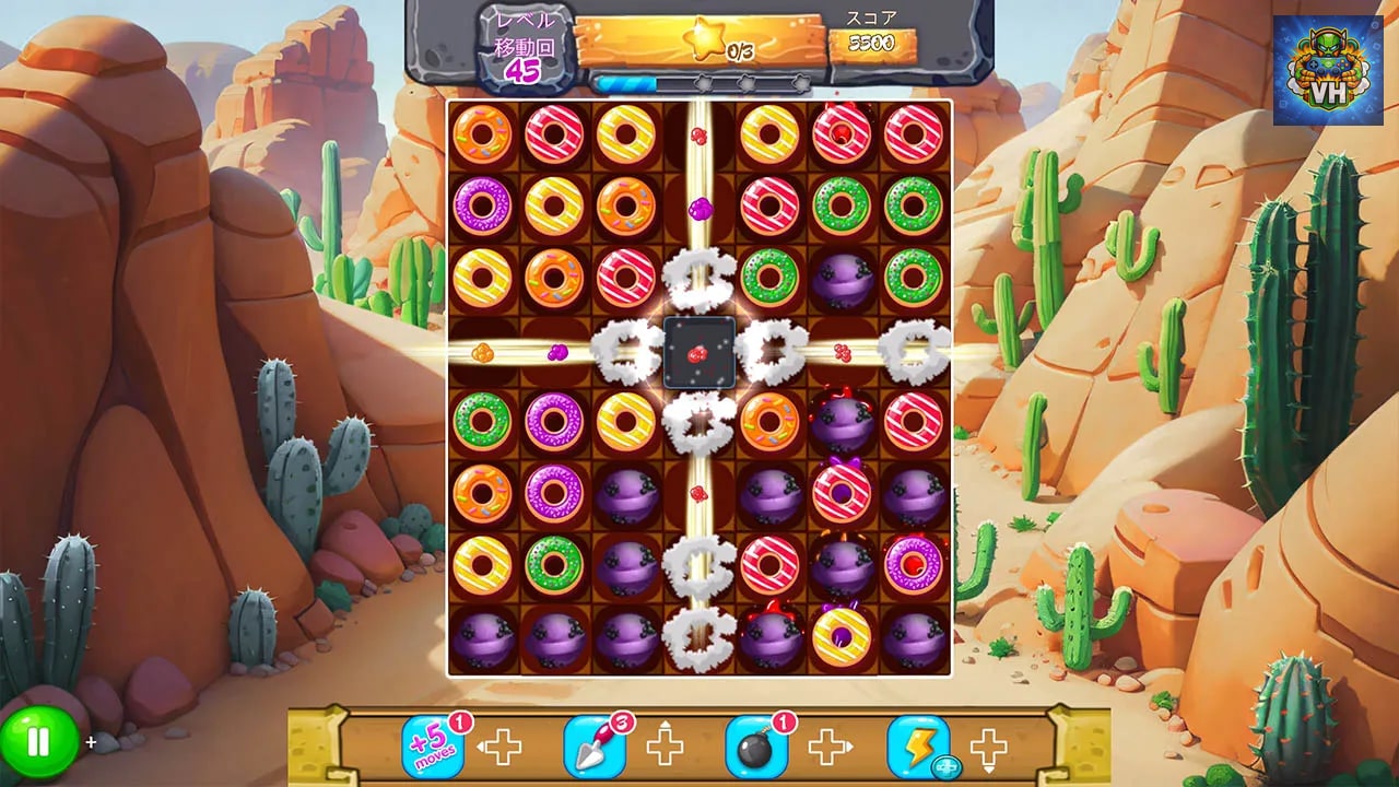 Magic Donut Adventure: Line Match 3 Puzzle Nintendo Switch - ảnh màn hình 8