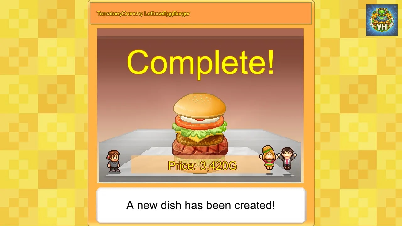 Burger Bistro Story Nintendo Switch - ảnh màn hình 2