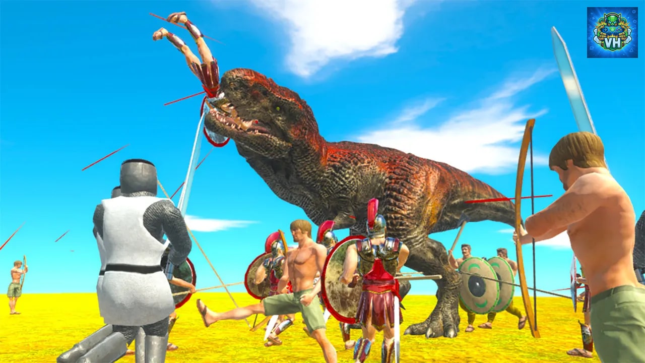 Animal Revolt Battle Simulator Nintendo Switch - ảnh màn hình 4